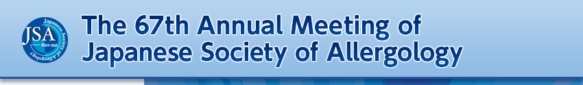 The 67th Annual Meeting of Japanese Society of Allergology